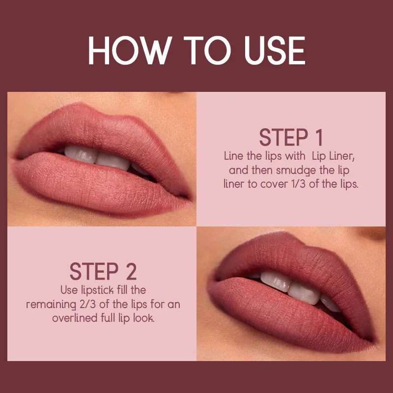 Glamora Lipliner & Lipstick Duo