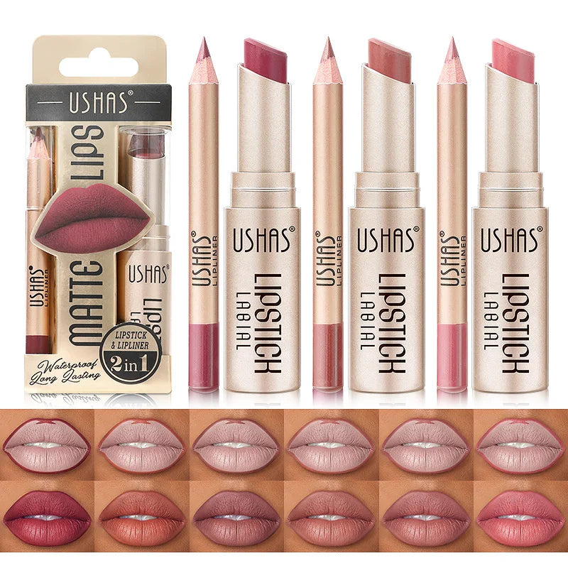 Glamora Lipliner & Lipstick Duo