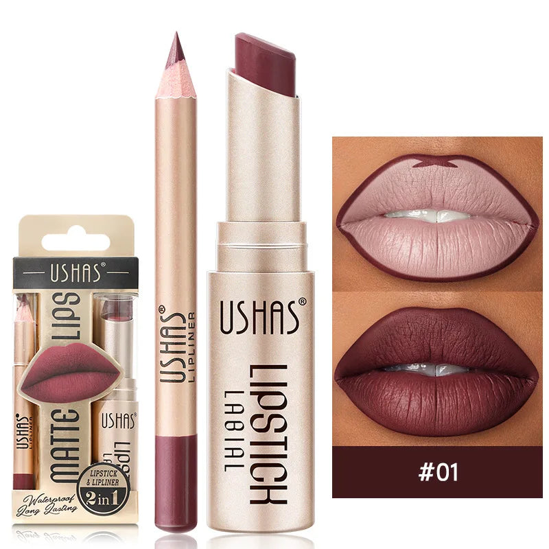 Glamora Lipliner & Lipstick Duo