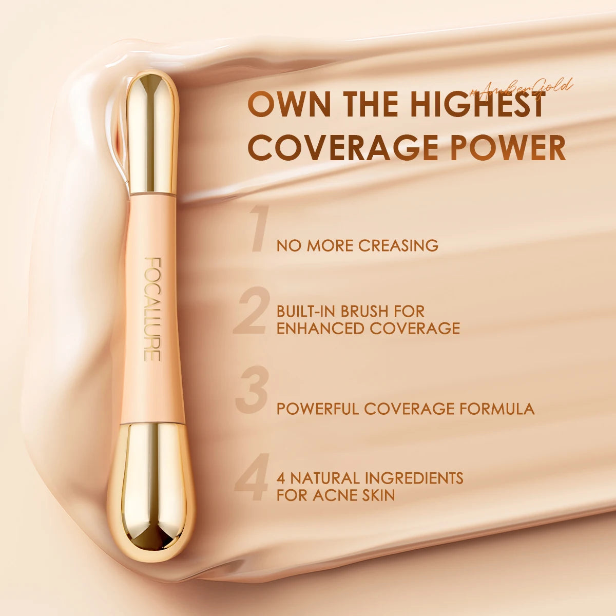 Glamora CoverMe – Flawless Matte Concealer