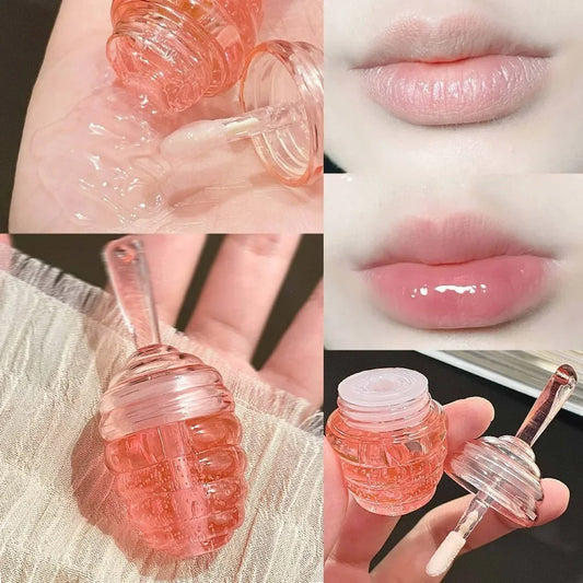 Honey Pot Lip Oil Fresh Fruit Lip Balm